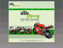 Tablet Screenshot of mtm-racing.de